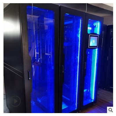 数据中心机房一体化单机柜多连柜智能数据机柜厂家一站式加工生产